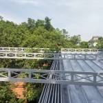 Hoàng Dương làm Mái che cho nhà hàng sân vườn tại Bình dương