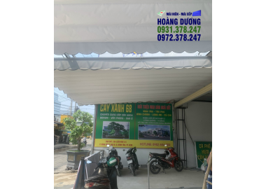 Thi công mái hiên mái xếp cho công ty tại Đồng nai
